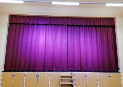 Purple Theatre Curtains